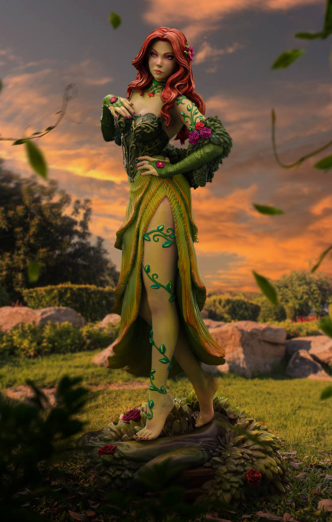 Poison Ivy Statue - Gotham City Sirens - Art Scale 1/10 - DC Comics