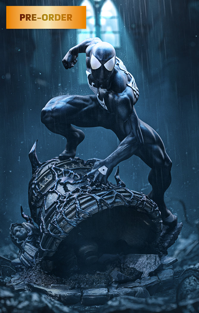 Statue Spider-Man Black - Marvel Comics - BDS Art Scale 1/10