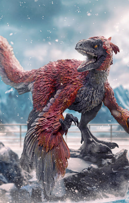 Pyroraptor Statue - Jurassic World: Dominion - Art Scale 1/10 - Iron Studios
