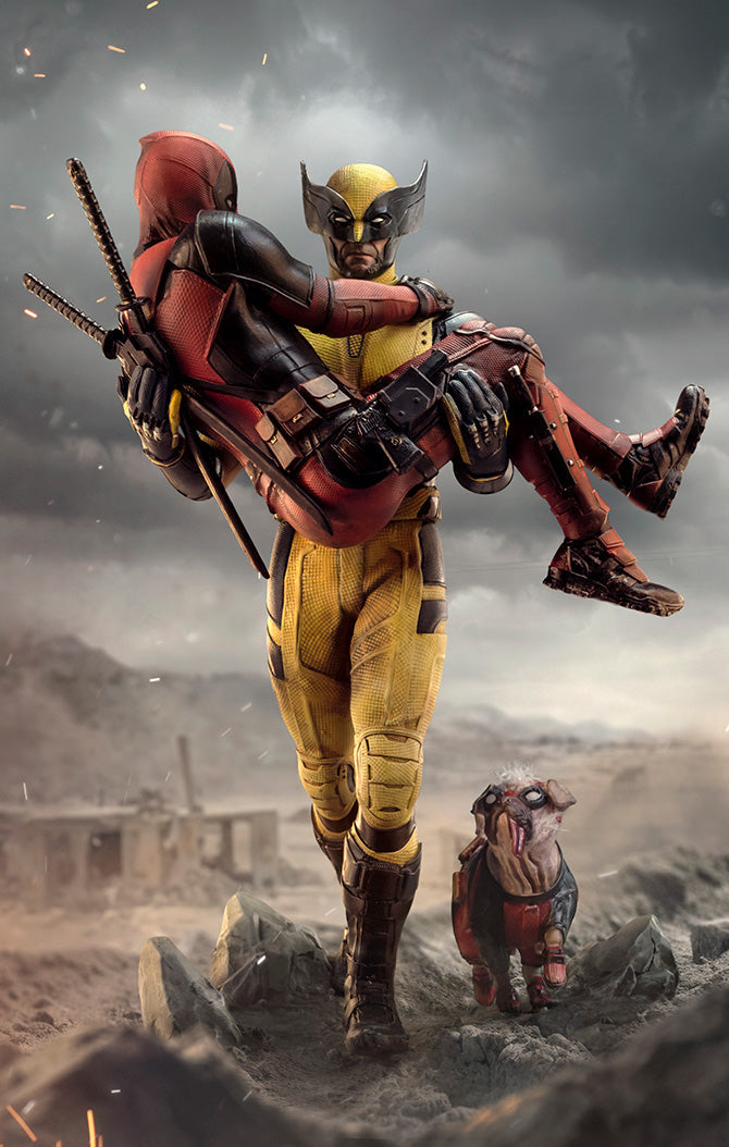 Deadpool and Wolverine Statue - Deadpool & Wolverine - Art Scale 1/10