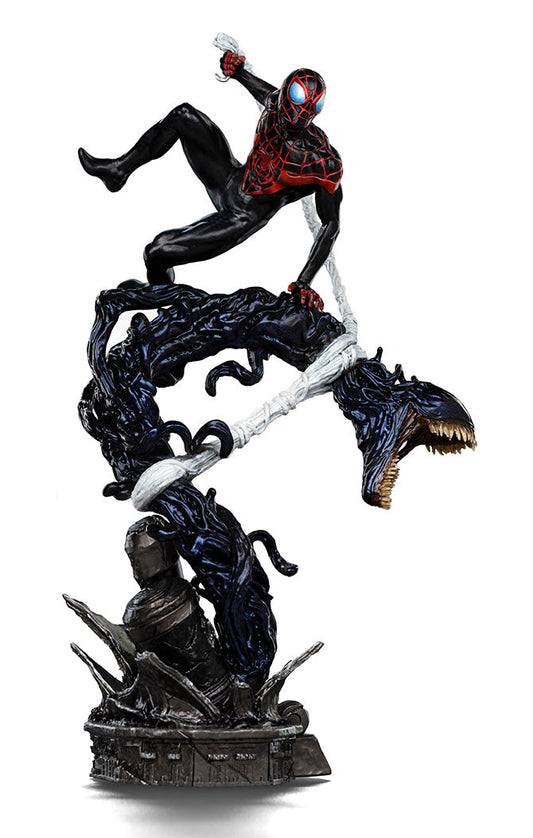 Miles Morales Statue - Spider-Man vs Villains Diorama - BDS Art Scale 1/10 - Iron Studios