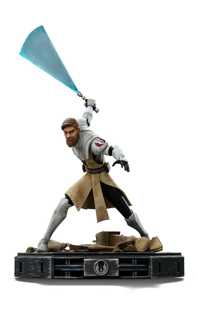 Obi-Wan Kenobi Statue – Star Wars: Clone Wars - Art Scale 1/10 - Iron Studios