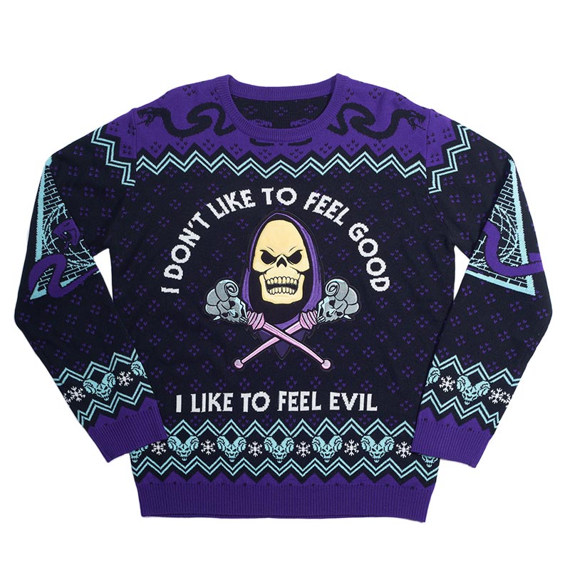 Skeletor Christmas sweater