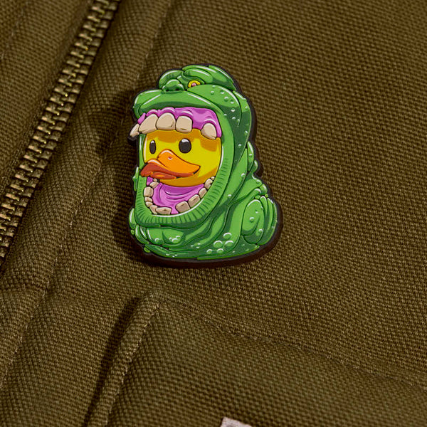 TUBBZ Ghostbusters Slimer Glow-in-the-Dark Rubber Pin