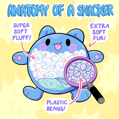 Peluche Snacker Squishable – Toast à l’Avocat