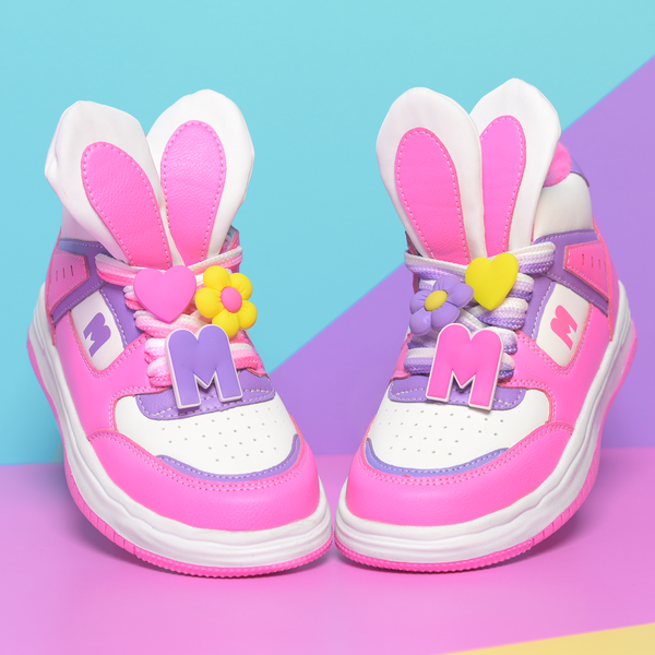 HOP HOP HIGH TOPS - PINK