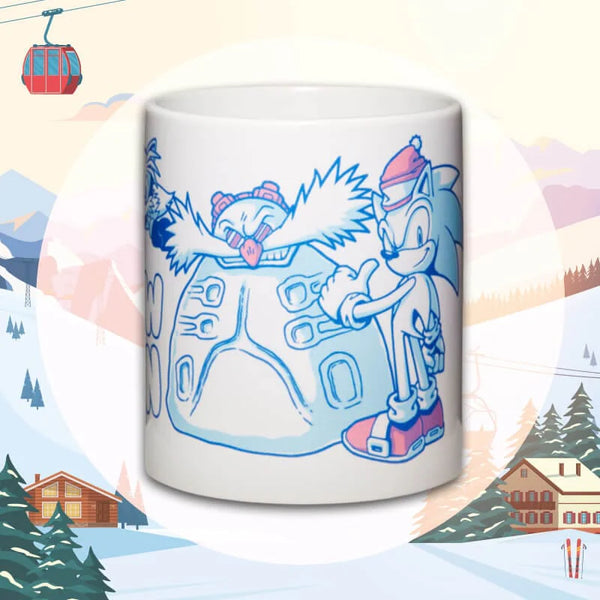 Sonic the Hedgehog "Sneeuwplezier" Mok