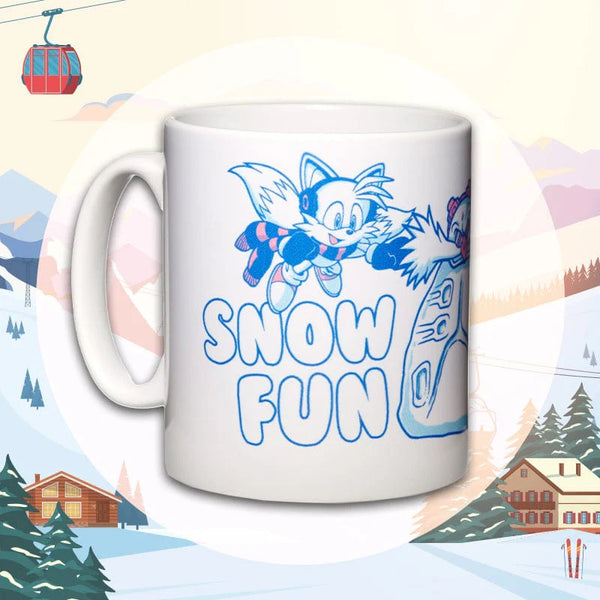 Sonic the Hedgehog "Sneeuwplezier" Mok