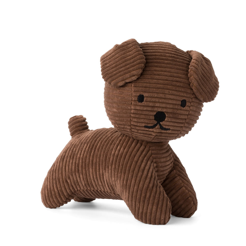 Snuffy Corduroy Dog Plush Toy M
