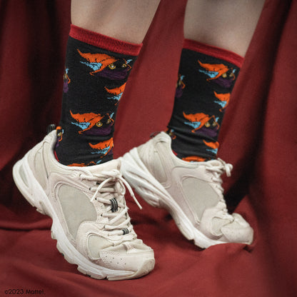 *Set of 3 Pairs of Socks Cringer, Battle Cat & Orko