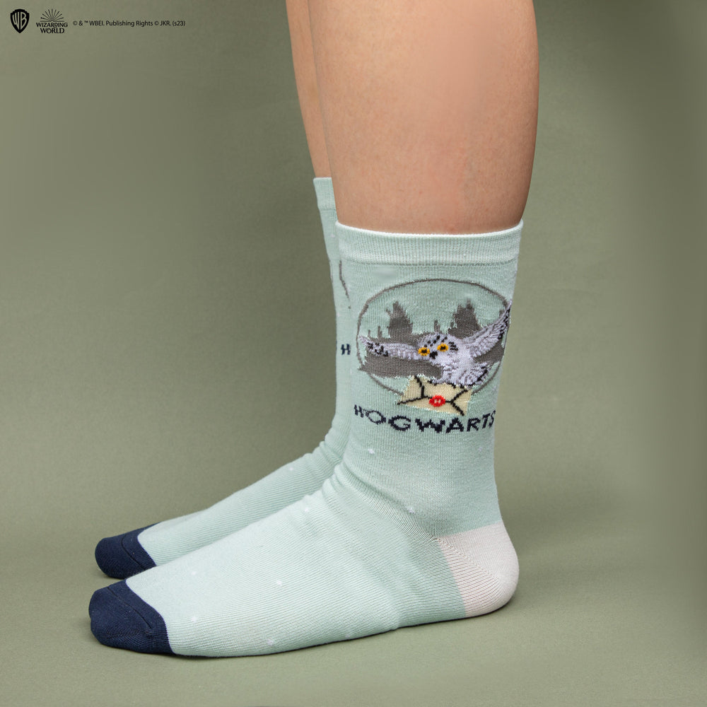 Set of 3 Pairs of Harry Potter Socks – Hedwig