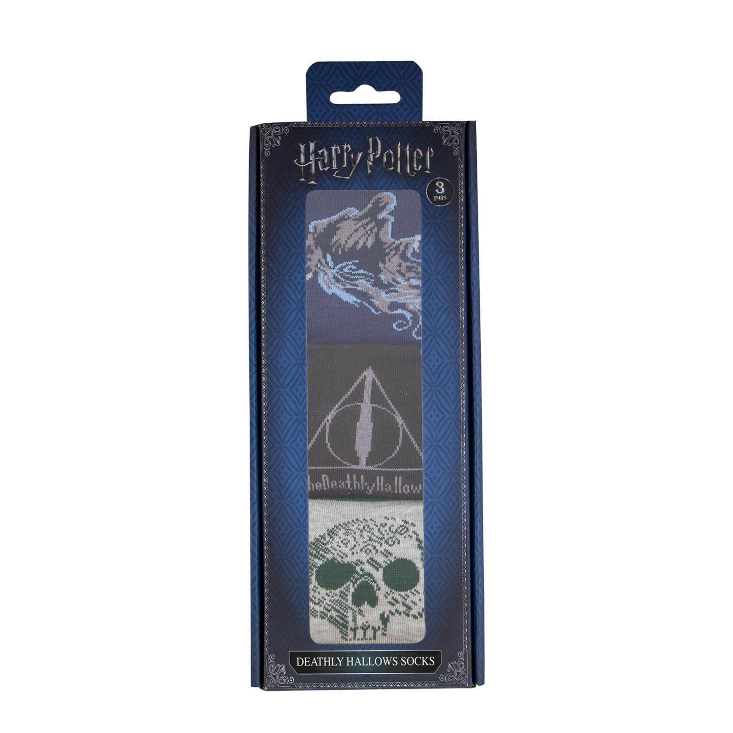 *Set de 3 Paires de Chaussettes Les Reliques de la Mort Edition Deluxe