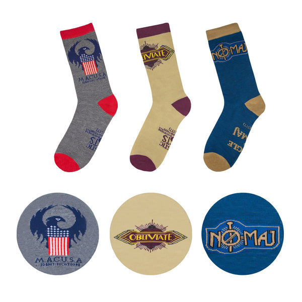 *Set of 3 Pairs of Deluxe Edition MACUSA Socks