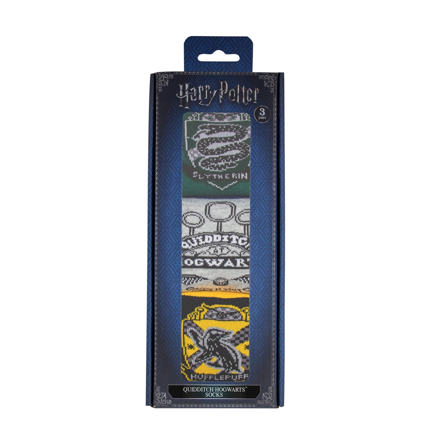 *Deluxe Edition Hogwarts Quidditch Set of 3 Pairs of Socks