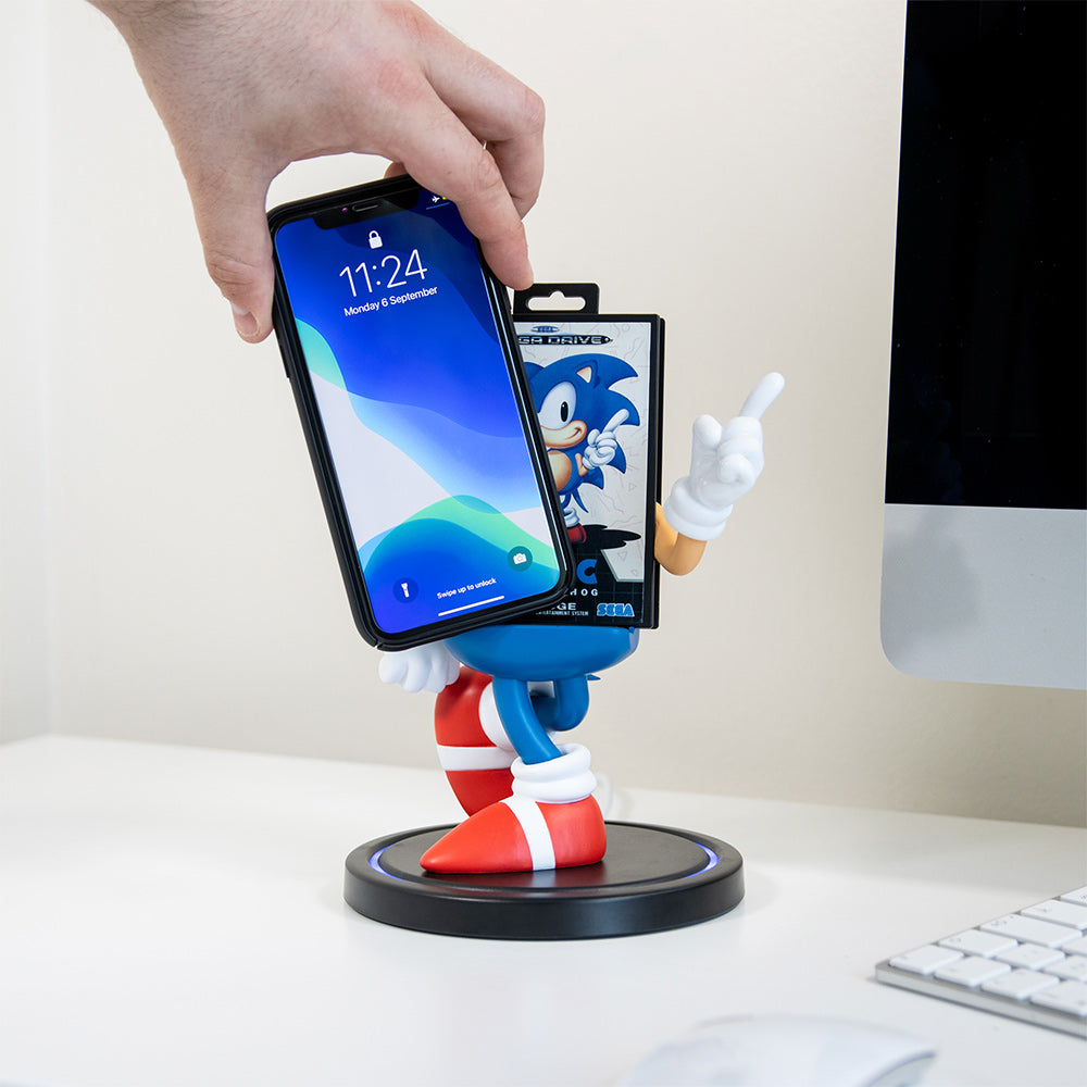 Sonic the hedgehog wireless charging station