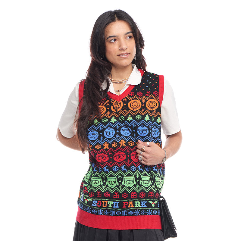 South Park Knitted Christmas Tank Top