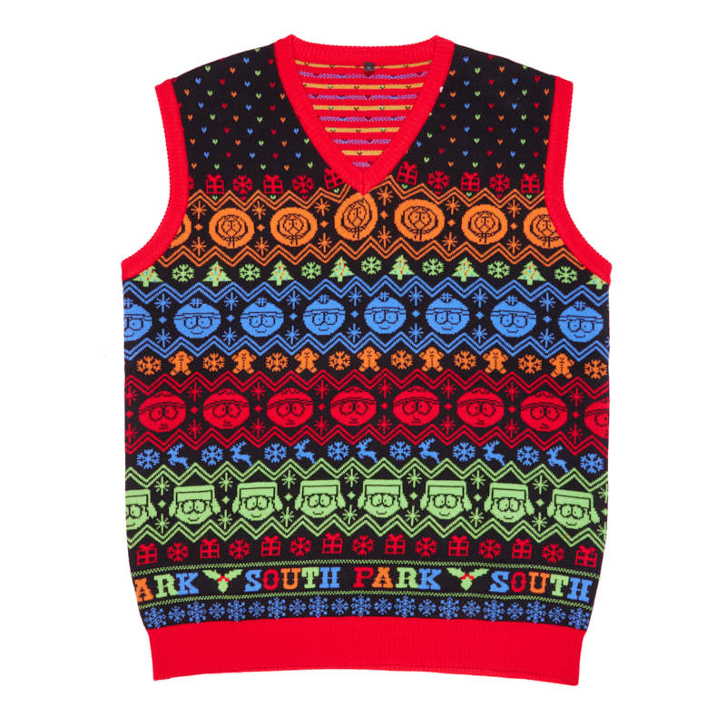 South Park Knitted Christmas Tank Top