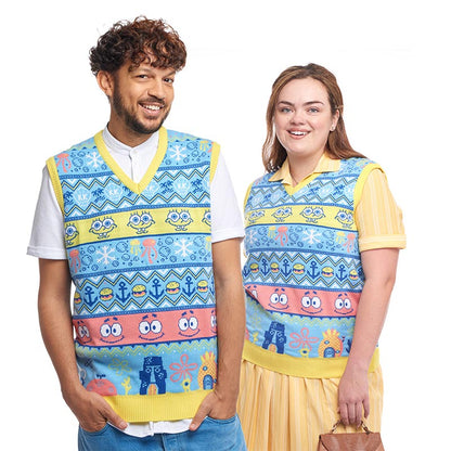 SpongeBob Knitted Christmas Tank Top