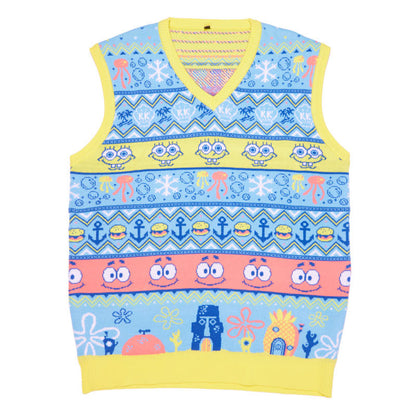SpongeBob Knitted Christmas Tank Top