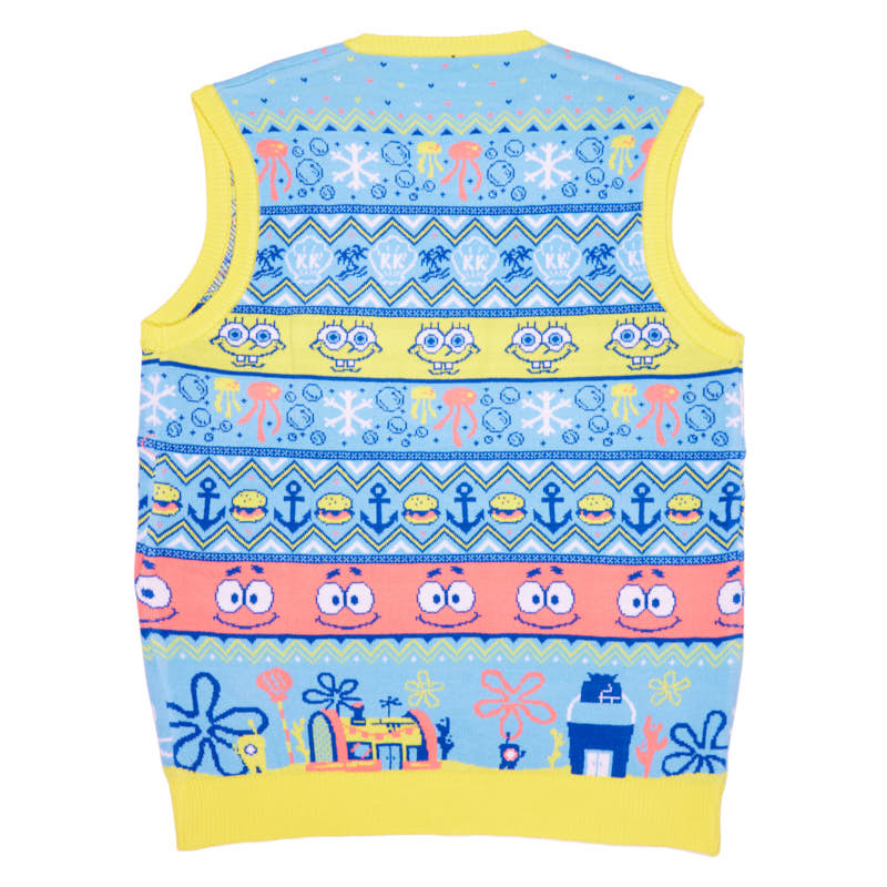 SpongeBob Knitted Christmas Tank Top