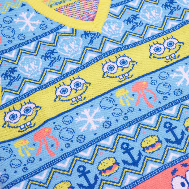 SpongeBob Knitted Christmas Tank Top