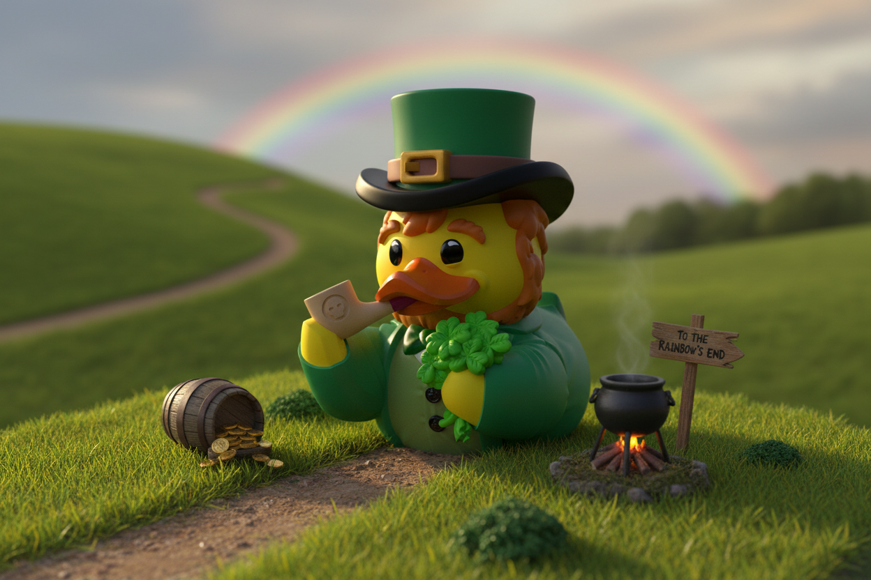 Duck St Patrick (First Edition)