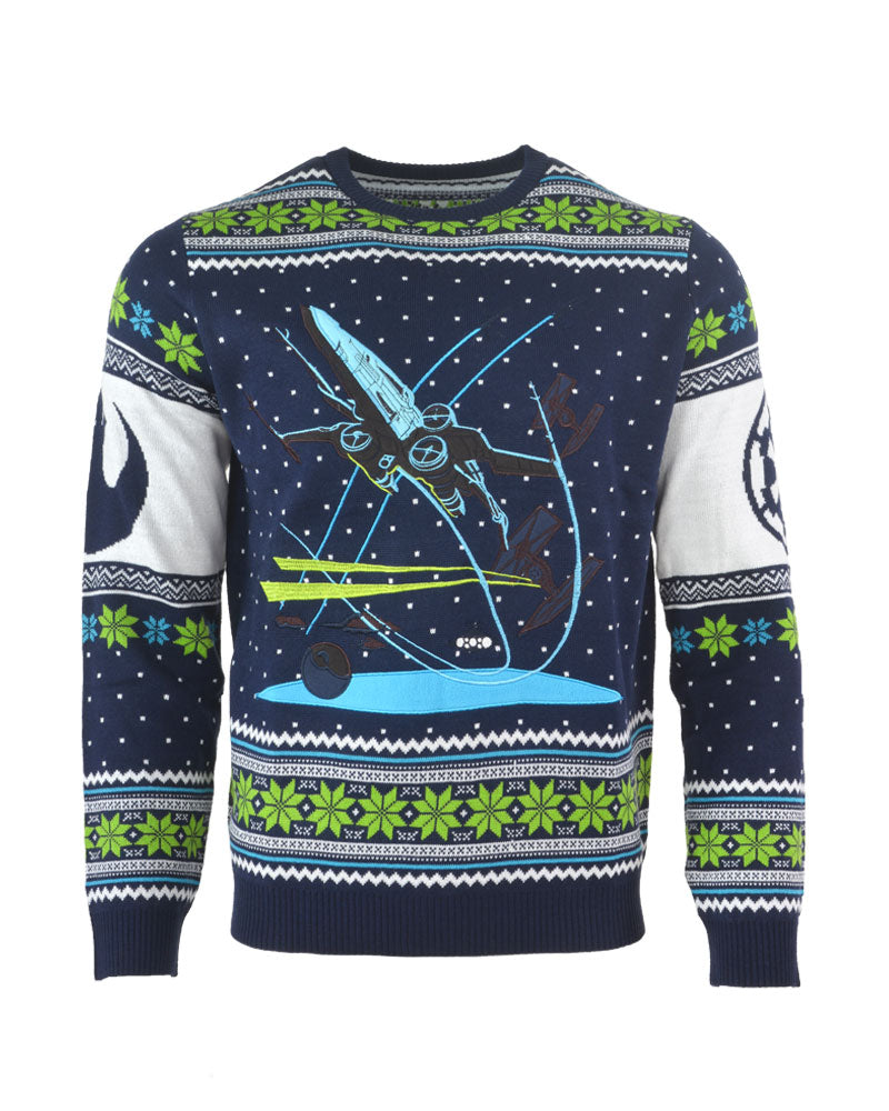 Yavin Christmas X-Wing Battle Pull