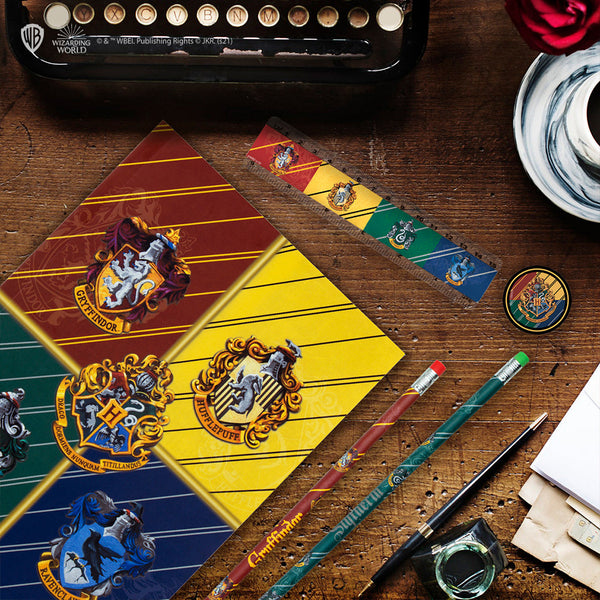 *Hogwarts Houses Stationery Set