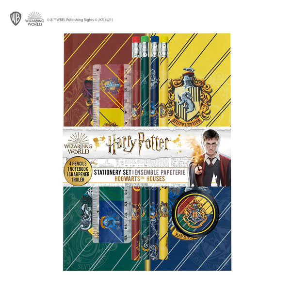 *Hogwarts Houses Stationery Set
