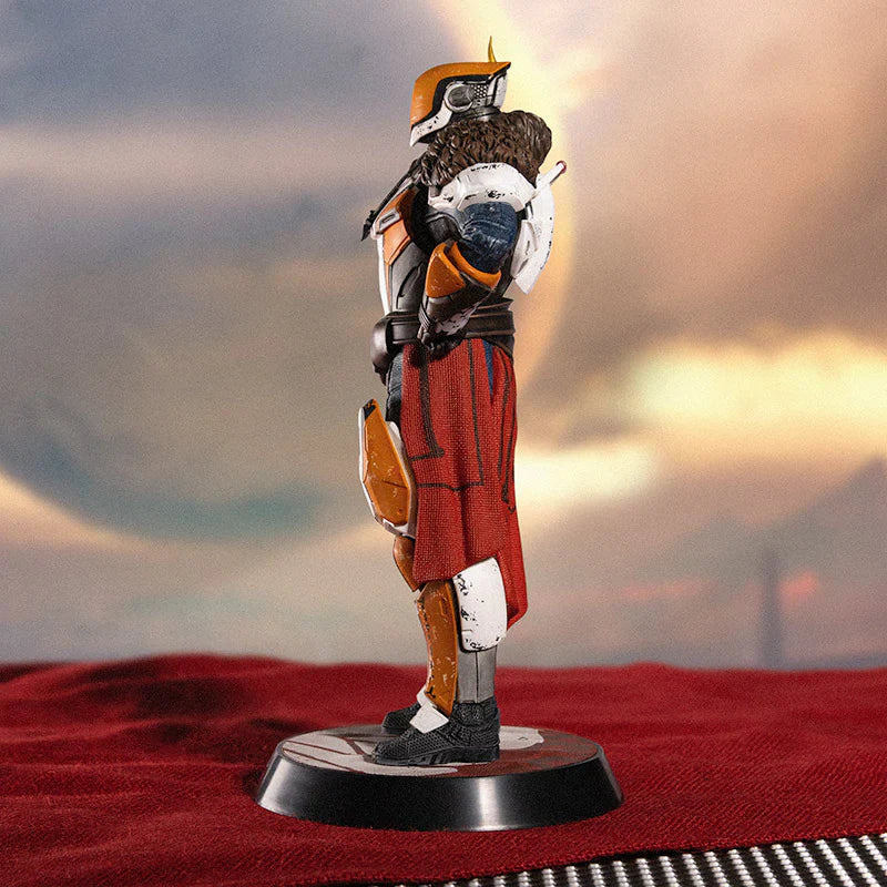 Lord Shaxx statue