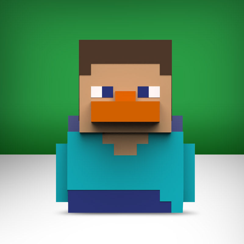 Canard Minecraft: Steve TUBBZ (First Edition)