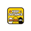 Autocollant de Voiture Canard Keep Distance