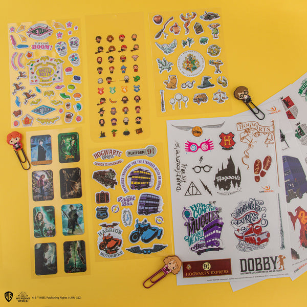 The complete collection of Harry Potter stickers