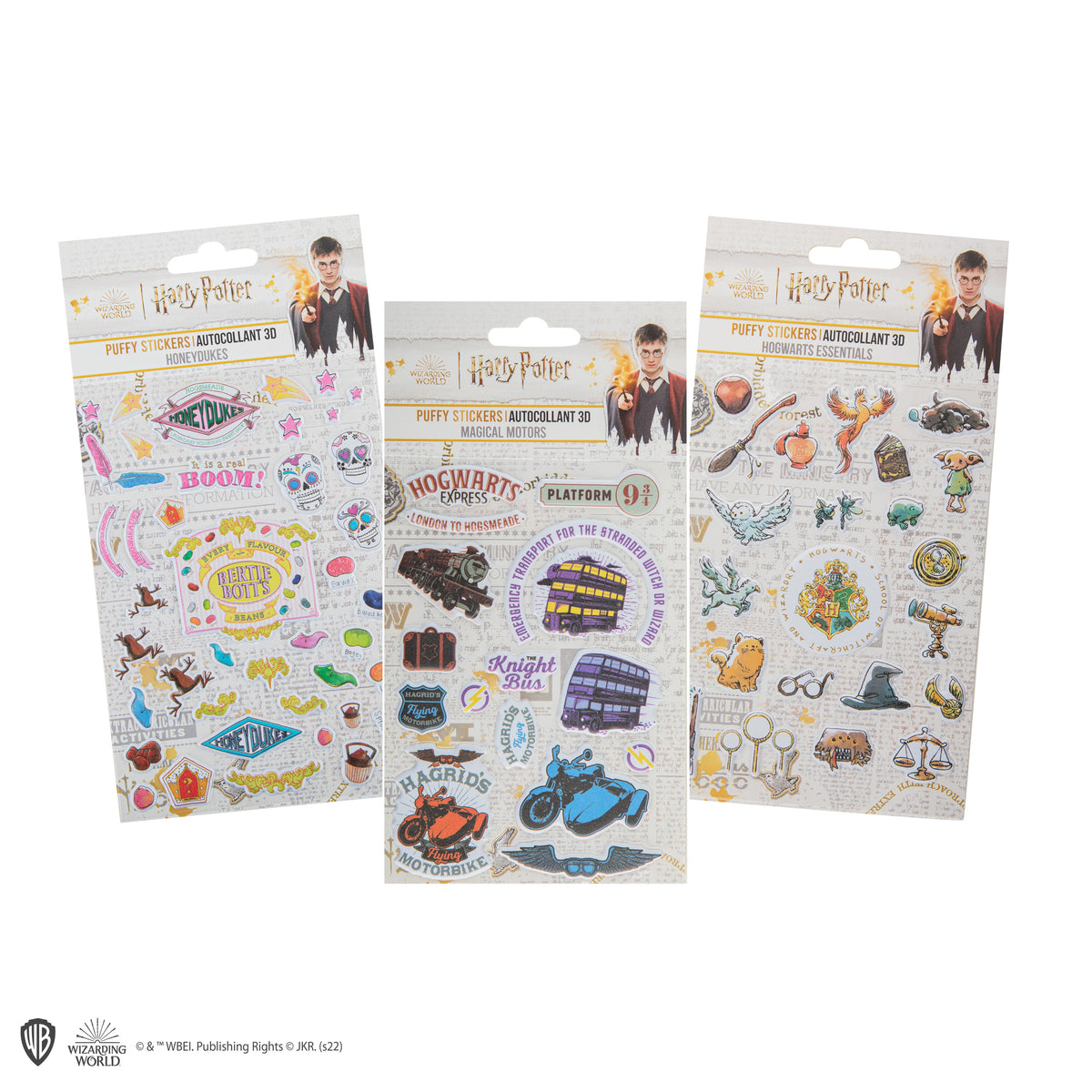 All Harry Potter 3D stickers
