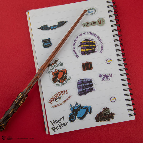 3D Magical Transportation Stickers