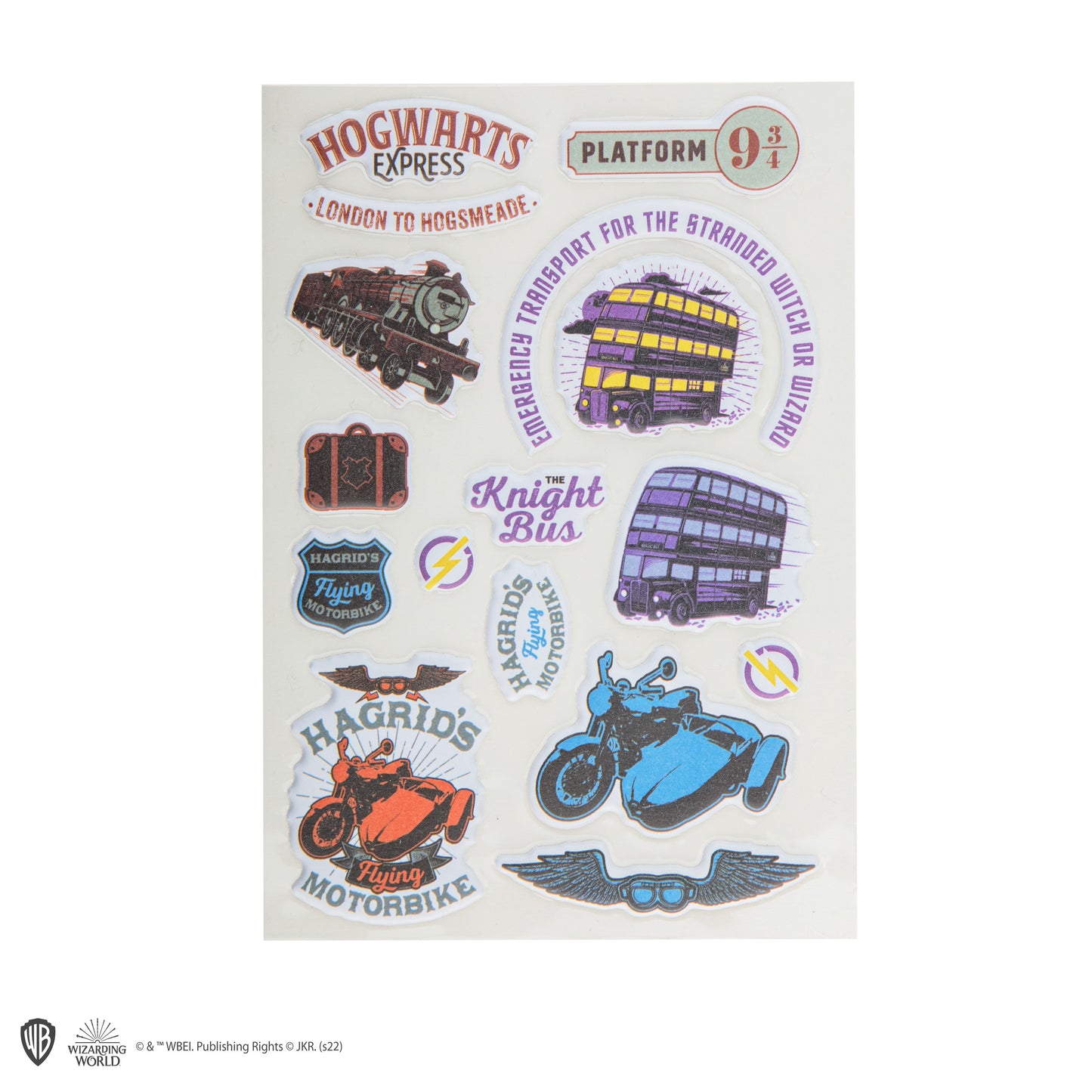 All Harry Potter 3D stickers