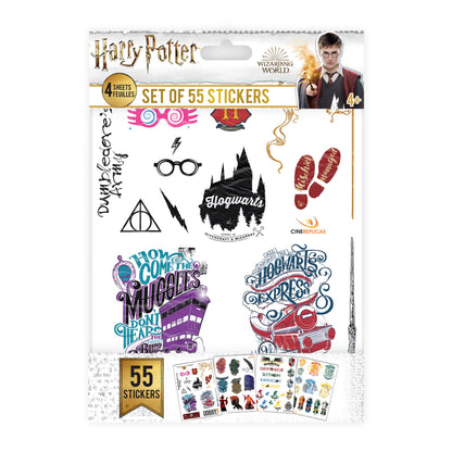 The complete collection of Harry Potter stickers