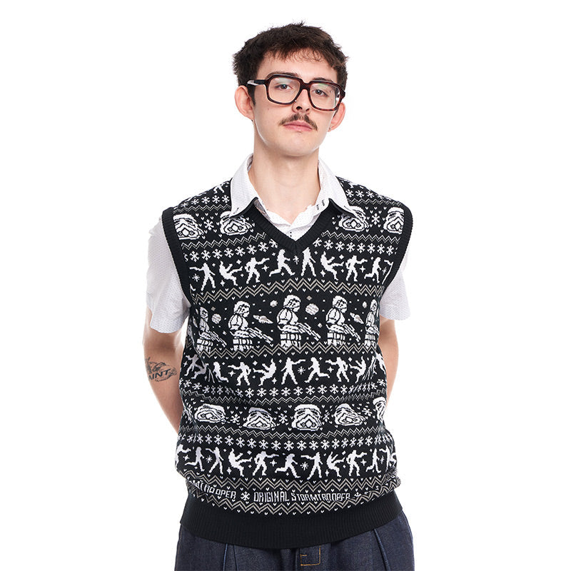 Stormtrooper Knitted Christmas Tank Top