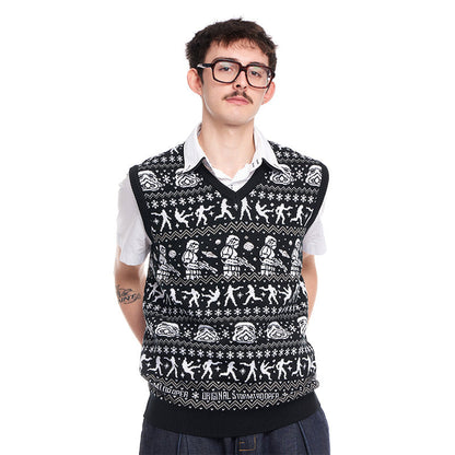 Stormtrooper Knitted Christmas Tank Top