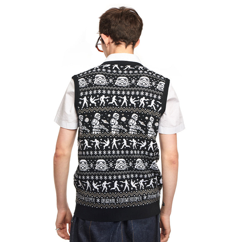 Stormtrooper Knitted Christmas Tank Top