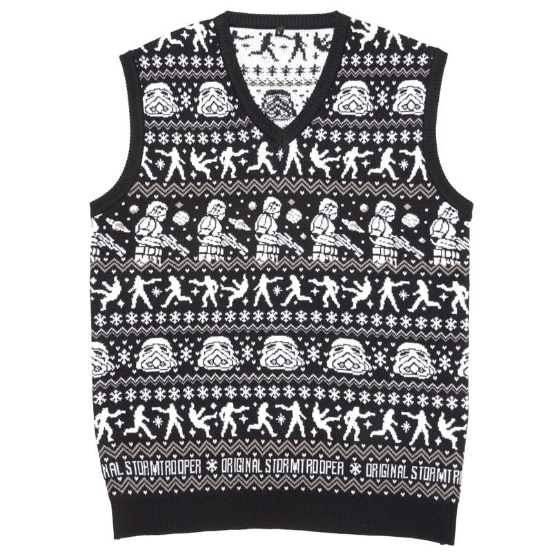 Stormtrooper Knitted Christmas Tank Top