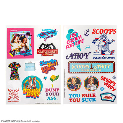 Stranger Things Seasons 1-4 Sticker Collection