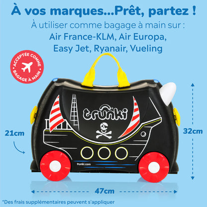 Trunki Ride On - Pedro the Pirate Ship