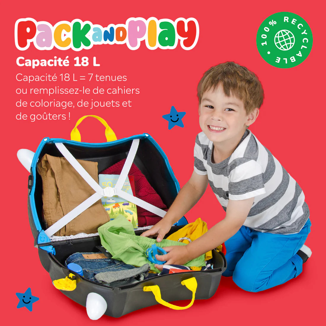 Trunki Ride On - Pedro the Pirate Ship