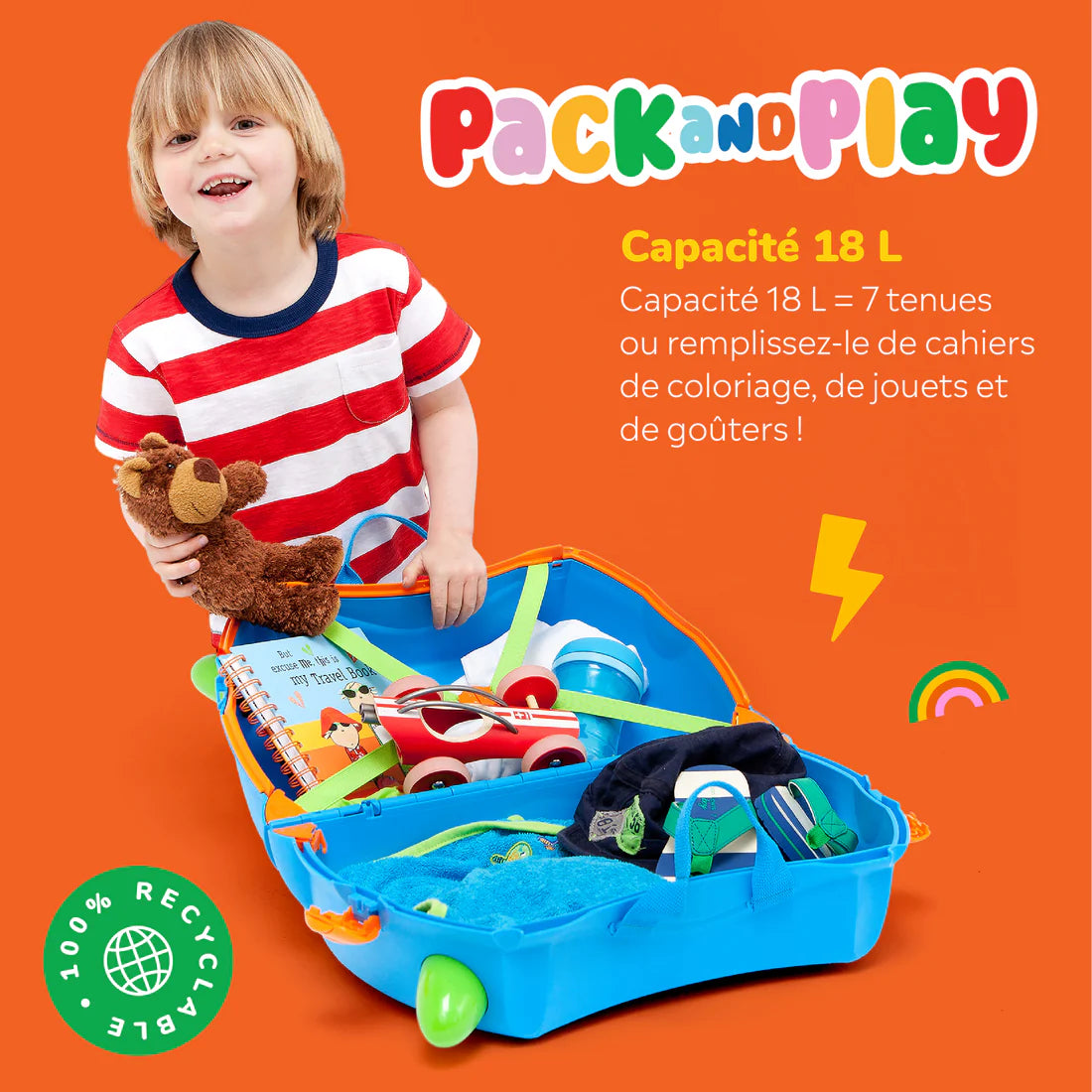 Trunki Ride On - Terrance Blue