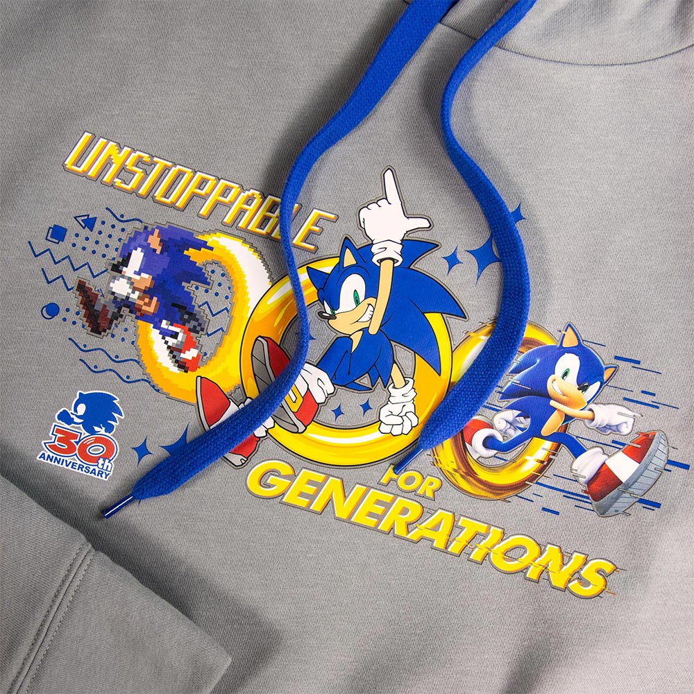 Sonic hooded sweatshirt - 30th anniversary
