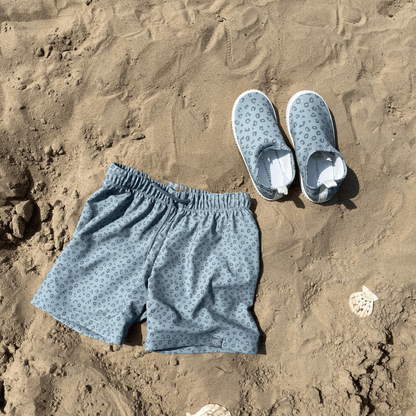 Swim Shorts - Green - Leopard