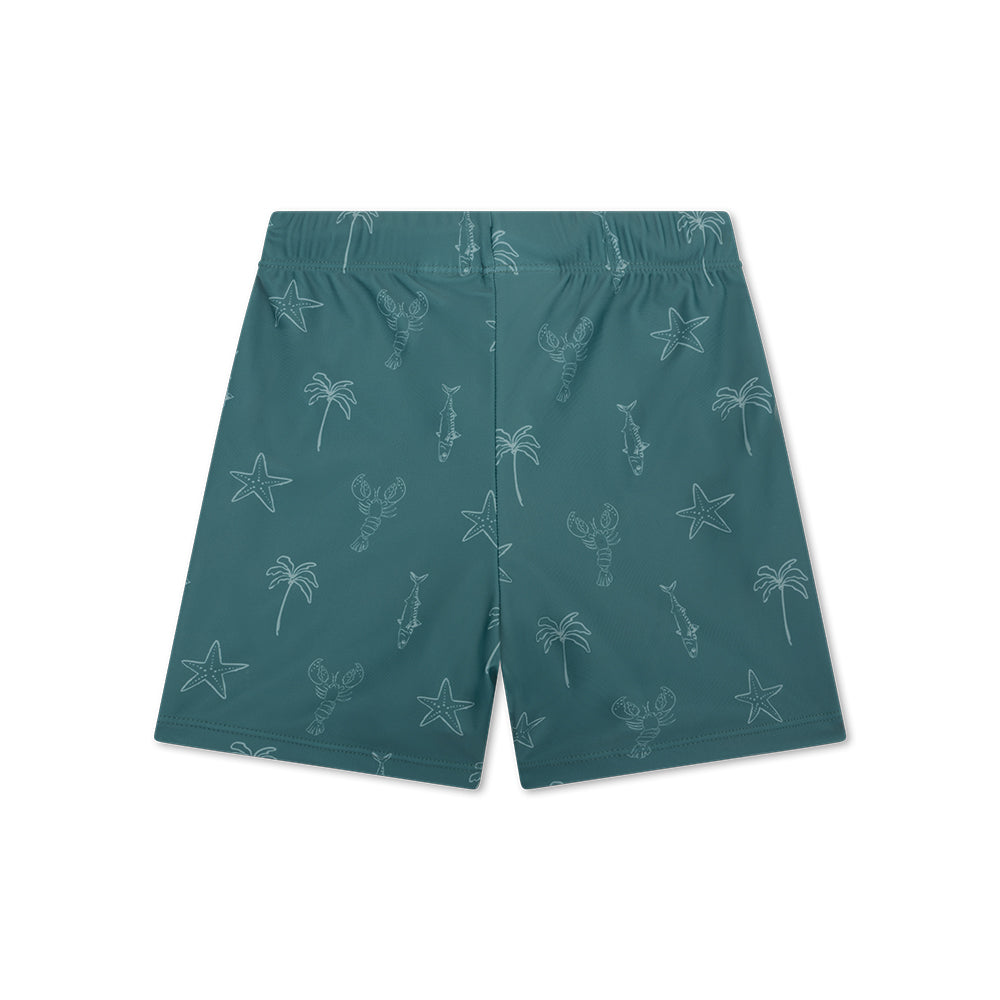 Swim Boxer - Green - Feeling Beachy