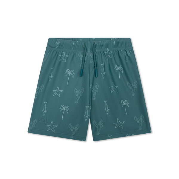 Swim Boxer - Green - Feeling Beachy