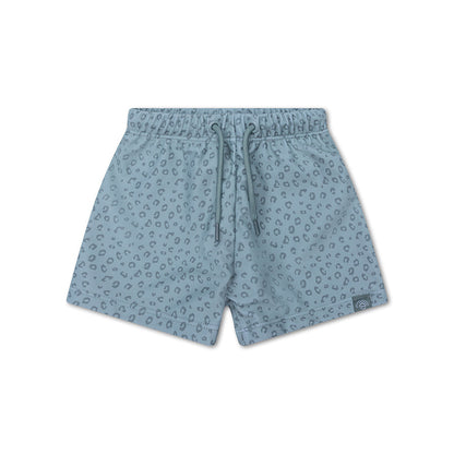 Swim Shorts - Green - Leopard